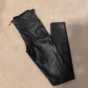 Spanx Leather leggings